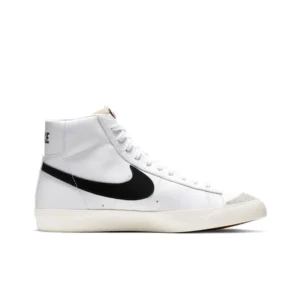Branded High Ankle Sneaker Blazer Mid 77 Vintage White Black for Men
