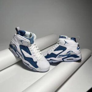 Branded Jumpman Retro 6 Blue Sneakers For Men's